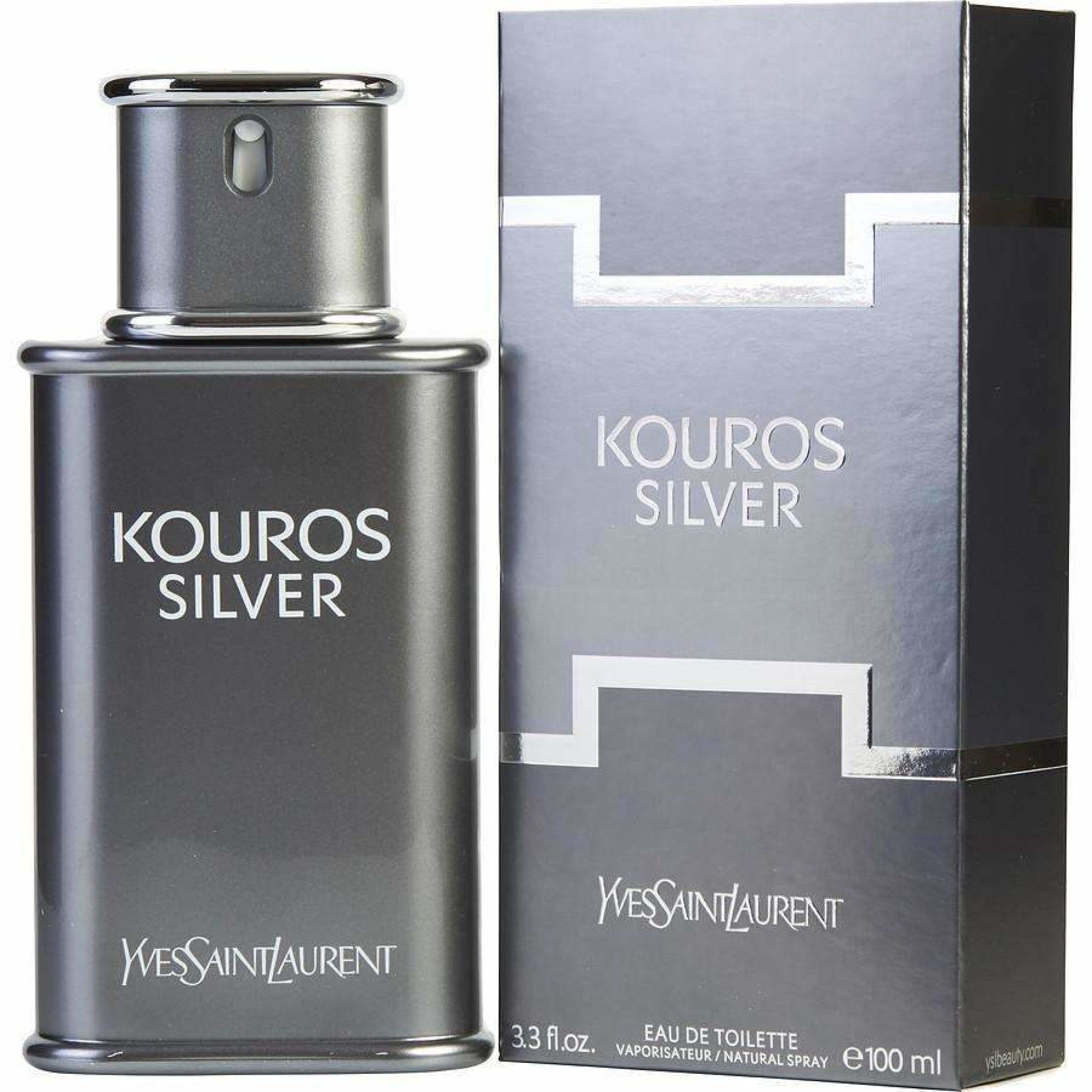 Yves Saint Laurent Ysl Kouros Silver 100Ml Edt Spray (M)